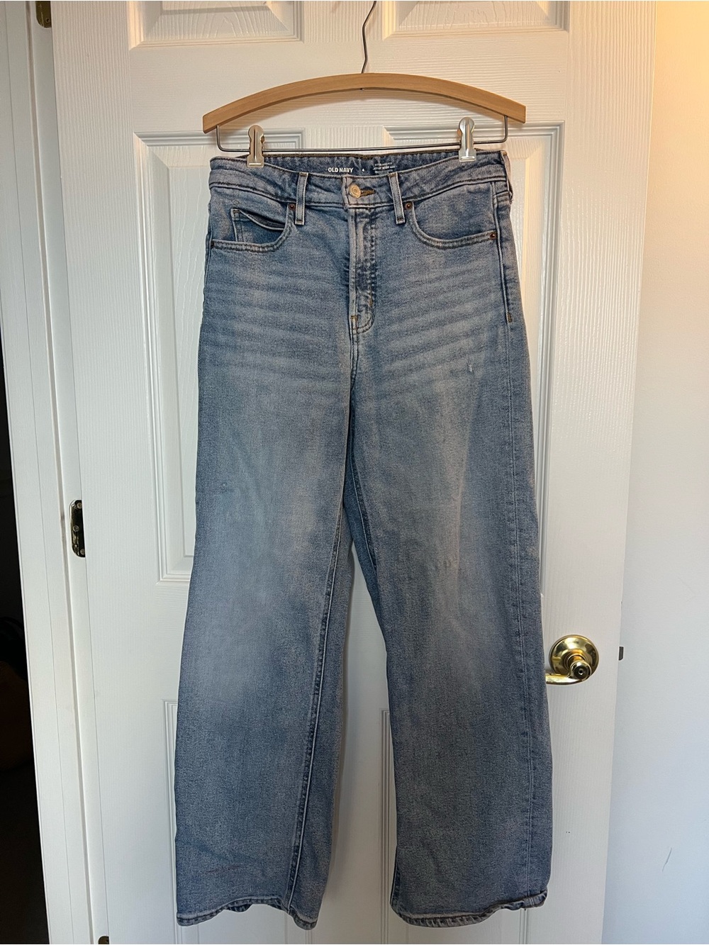 Old Navy Sky High Wide Leg Jeans
